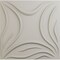 Ekena Millwork 19 5/8in. W x 19 5/8in. H Savannah EnduraWall Decorative 3D Wall Panel Covers 2.67 Sq. Ft. WP20X20SVGBW - alternate 1